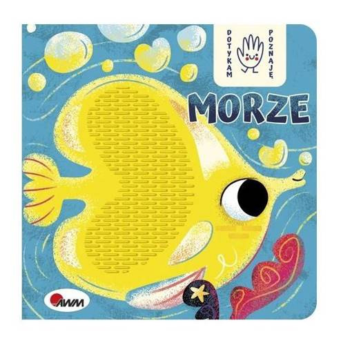 Сенсорна книжечка для немовлят "Торкаюсь, пізнаю - Море" MO421-9 Awm Wydawnictwo