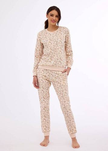Піжама жіноча 163/398 Penny Cornette, - бежевий