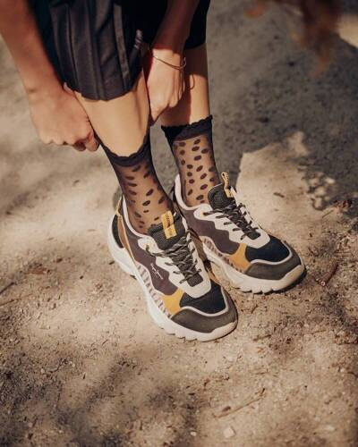 Капронові шкарпетки Ebi 569 Gabriella, - тілесний