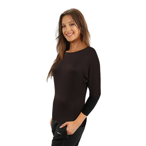 Жіноча блузка кімоно Andrea Sesto Senzo,- коричневий