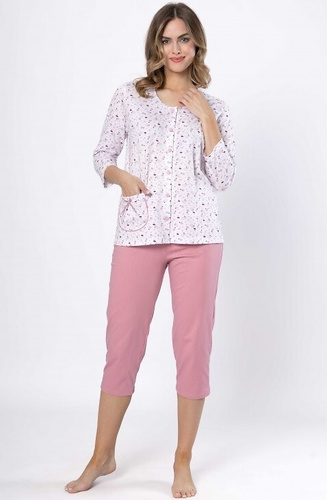 Піжама жіноча  Dobrusia 1636  Leveza, - рожевий