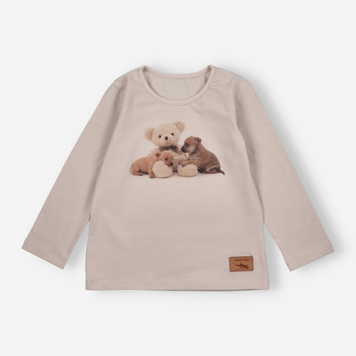 Дитяча блузка Lagarto Verde з довгим рукавом для дівчинки