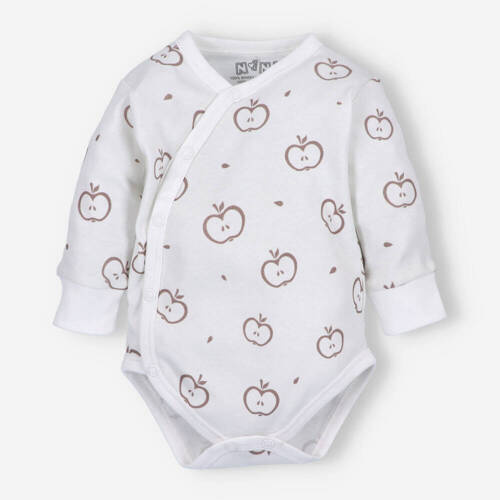 Дитяче боді на запах з органічної бавовни ABN-5291/JAB Happy Apples Nini
