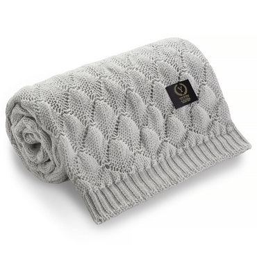 Ажурна ковдра Shells YOSOY - сірий