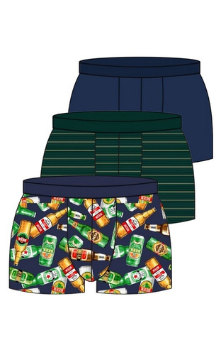 Cornette 946/05 – чоловічі боксерки з бавовни, набір із 3 штук