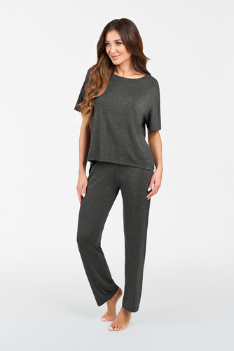 Костюм жіночий Akord Italian Fashion , - темний меланж