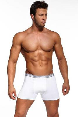 Труси боксерки чоловічі 503 High Emotion Energy Cornette, - білий