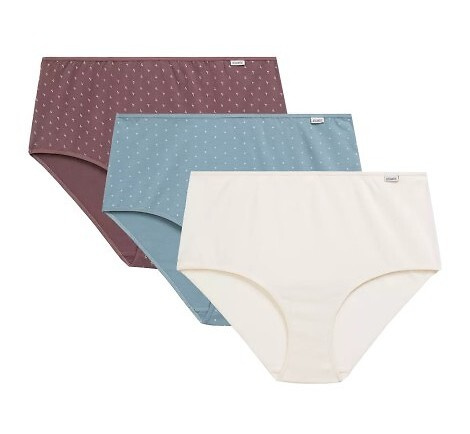 Набір трусиків жіночих 3LP-223 Maxi Atlantic - розе/екрю/смарагдовий