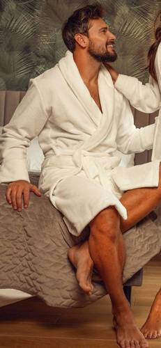 Matteo Халат чоловічий ByShelly - білий