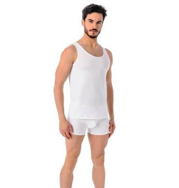 Майка чоловіча бавовняна 1301 Eli Teyli, - білий