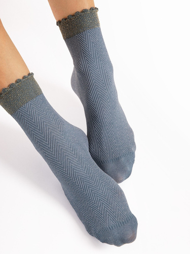 Капронові шкарпетки 40 denG 1177 SpinaFiore, - jeans