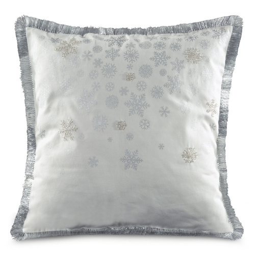 Декоративна наволочка Chp 115 bombki Eurofirany -білий/сріблястий