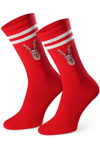 Steven Art.136 – чоловічі новорічні шкарпетки, кольорові візерунки, бавовняні - 152