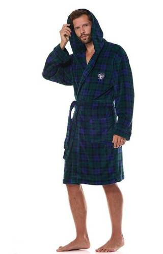 Халат чоловічий 2457 Pedro L&L -темно-синій