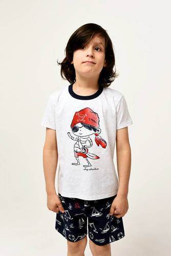 Піжама для хлопчика Kastos Italian Fashion, - світлий меланж