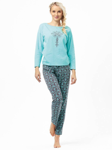 Піжама жіноча LNS 972 Key, - бірюзовий