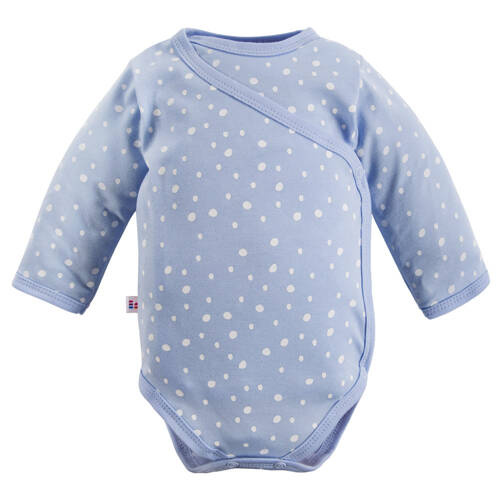 Дитяче боді з довгим рукавом Animals Eevi, - блакитний