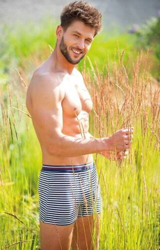 Труси боксерки чоловічі MXH 338 Key, - бежевий