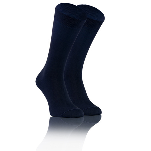 Чоловічі класичні бамбукові шкарпетки Bambo Sesto Senso, - темно-синій