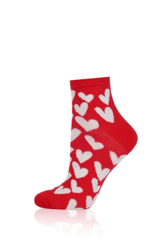 Шкарпетки S172Z Evora Italian Fashion, - червоний