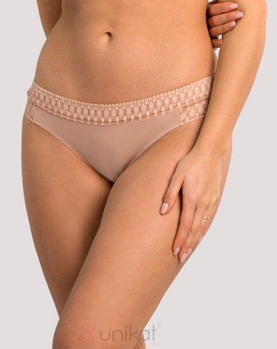 Kora Жіночі трусики Unikat, - бежевий, еластичний матеріал