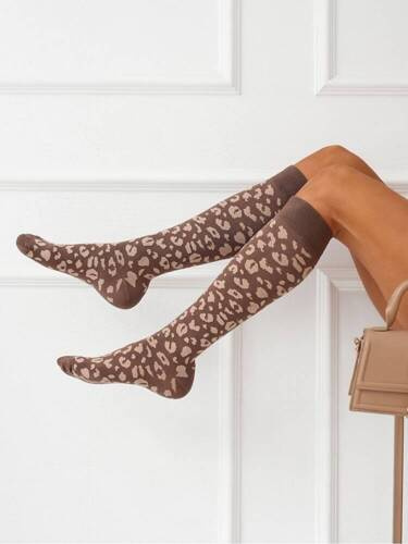 Підколінки жіночі 0248-12 Panterka Milena - капучино