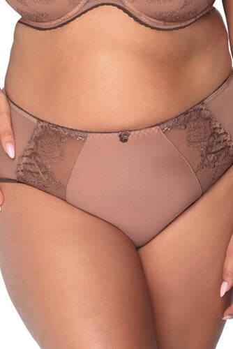 Жіночі трусики GFM 1107 Elena Maxi Gaia mocca