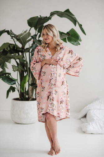 Бамбуковий жіночий халат Райські птахи Milk&Love