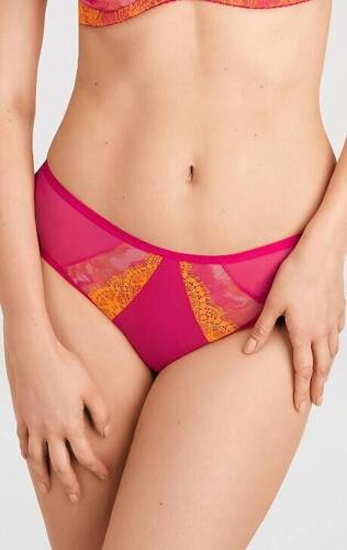 Gorsenia  Жіночі трусики- бразиліана K 860 Show Time , - амарант