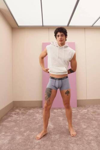 Набір боксерок чоловічих 2шт. Men Start Hipster C2P box - Taupe - Dark combination