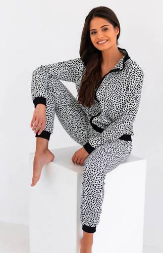 4596 "Forest" Piżama Damska Doctor Nap - green