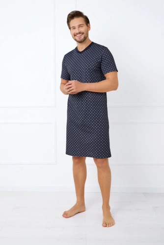 Чоловіча нічна сорочка Gerard Italian Fashion, - принт