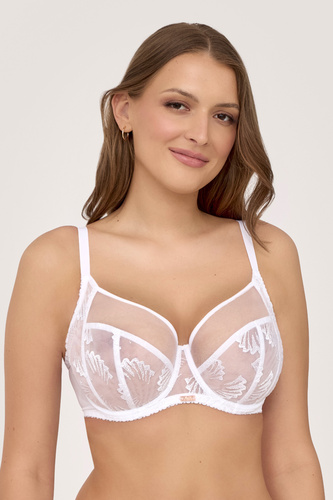 AVA 2241 White м’який бюстгальтер Soft з бічною підтримкою грудей