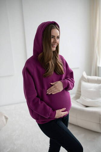 Худі для грудного годування Motherhood Milk&Love oversize, - фіолетовий
