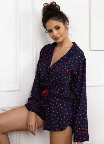 Піжама жіноча Maisie Sensis - темно-синій