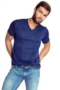 Футболка чоловіча 6087 t-shirt Caro James Bradley, - темно-синій