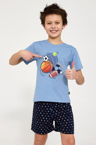 Дитяча піжама для хлопчика Cornette Young Boy 790/126 Sport синя