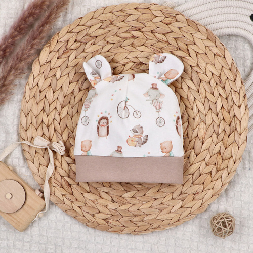 Дитяча шапочка Circus Nini – 100% органічна бавовна