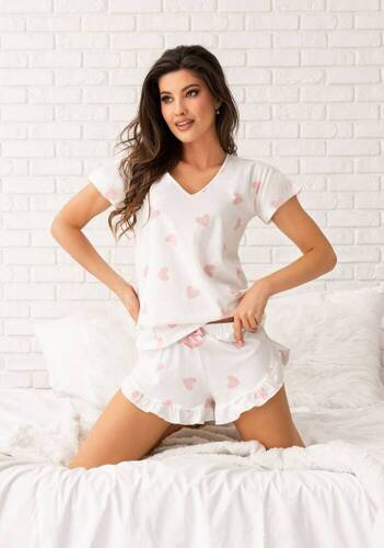 Піжама жіноча Sweet 1/2 Donna, - екрю