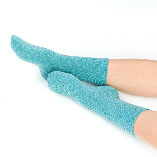 Шерстяні шкарпетки жіночі ART..093 Steven, - 030 бірюзовий