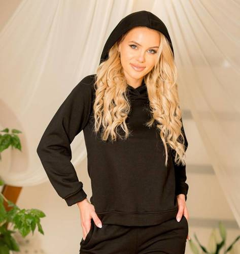 Худі жіноче Brav Kalimo, - чорне