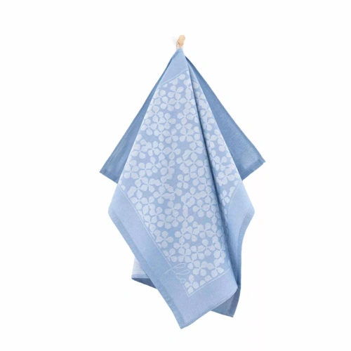 Кухонна серветка FLORES Zwoltex 50x70 бавовна синя Ultrasoft 200 г/м²