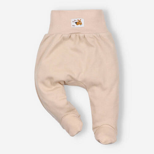 Повзунки дитячі з органічної бавовни ABN-3591/BEŻ Nini, - бежевий