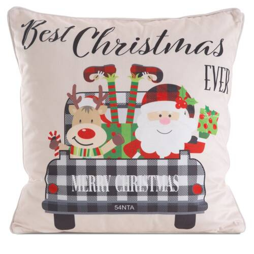 Декоративна наволочка Chp 127 mikołaj welur Eurofirany, - кремовий