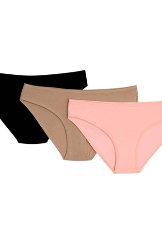 Набір трусиків жіночих 3шт. 36508-K080 MI-MI Henderson, - multicolor