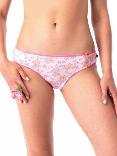 Набір жіночих трусиків 2 шт. LPR 599 A'2 Key, - білий/рожевий