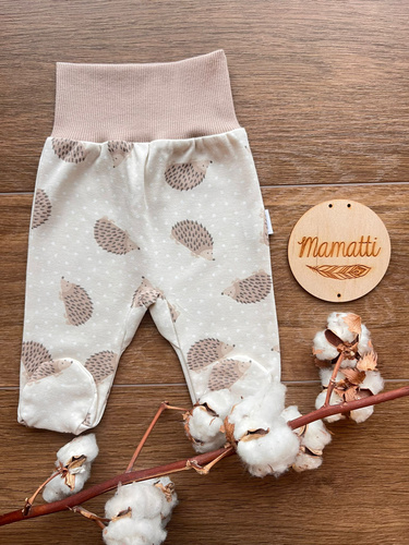 Бавовняні напівповзунки Mamatti PD15720 їжачки – з м’якою гумкою