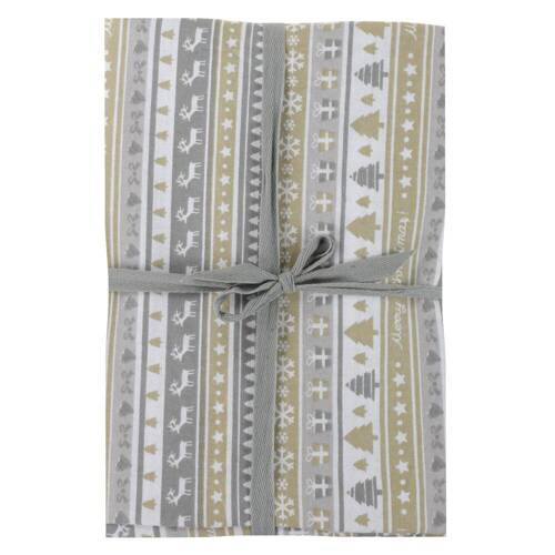 4136 A Panama 98 obrus dekoracyjny Detexpol granatowy biały krata