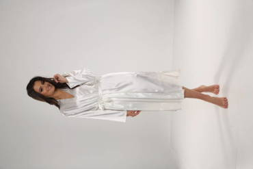 Жіночий халат 798 Classic Forex - перлина/перламутровий