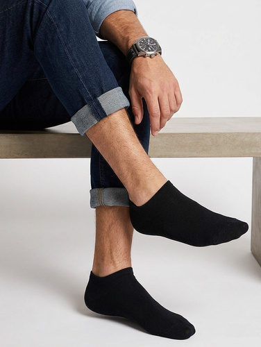 Чоловічі сліди Noviti ST120 гладкі м’які зручні невидимі